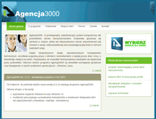 Tablet Screenshot of agencja3000.com